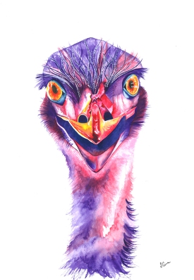 Delilah the Emu Low RES RGB